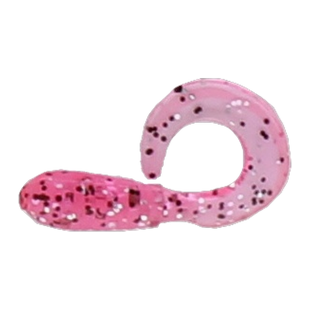 Jerrys Lures Assault Grub - Pink Sparkle